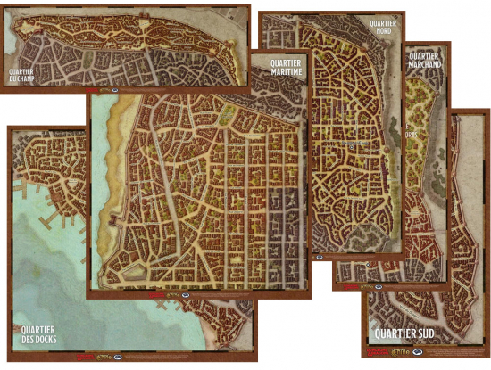 Dungeons & Dragons - Carte de Waterdeep : le Vol des Dragons x7 (FR)