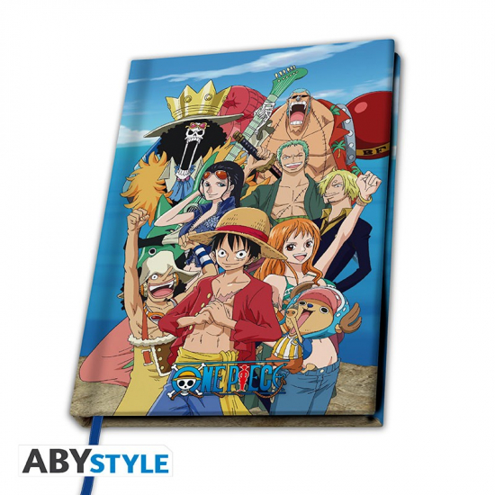 ONE PIECE - Cahier A5 Equipage Luffy