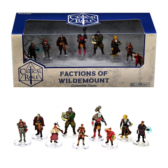 Critical Role - Set de figurines Wildemont : Dwendalian Empire