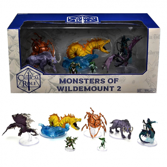 Critical Role - Set de figurines Wildemont : Monsters 2