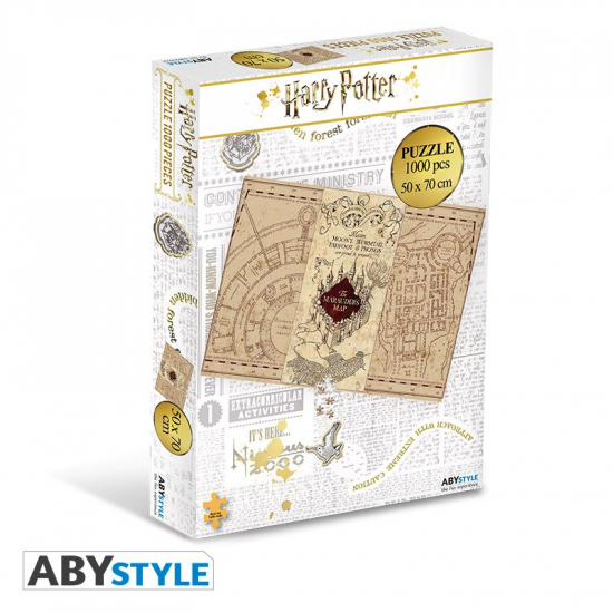 Harry Potter - Puzzle Carte du Maraudeur (1000 pièces) Abystyle
