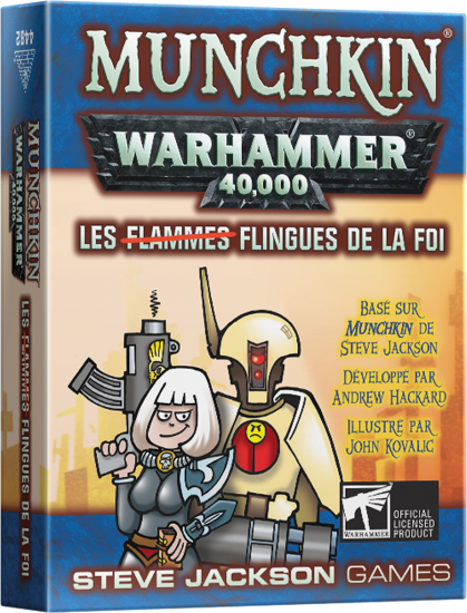 Munchkin : Warhammer 40k - Ext. Flingues de la Foi