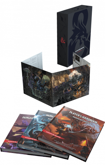 Dungeons & Dragons 5 Ed - Coffret 3 Livres de base + écran