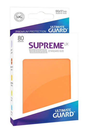 Ultimate Guard - Protège carte Supreme UX standard X80 orange