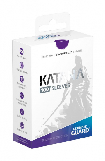 Ultimate Guard - Protège carte Katana standard x100 violet