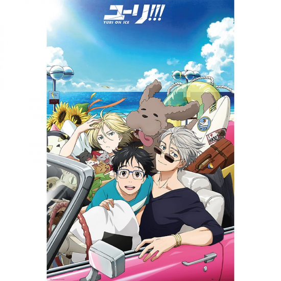 Yuri on Ice - Poster grand format Voiture