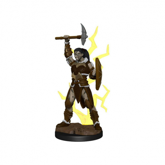 D&D - Figurine Icons of the Realms premium Barbare Goliath femme