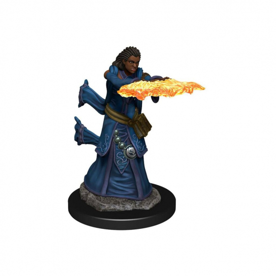 D&D - Figurine Icons of the Realms premium Magicien humain femme