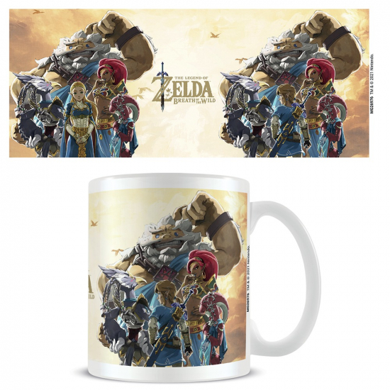 Zelda - Mug Breath of the Wild Champions sunset