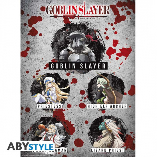Goblin Slayer - Poster petit format Personnages