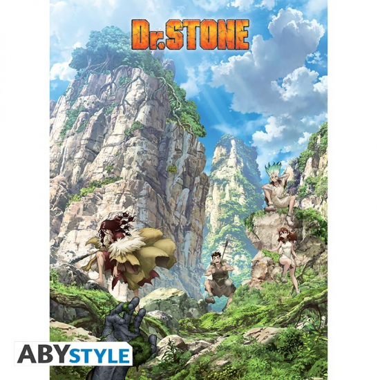 Dr Stone - Poster petit format Stone World