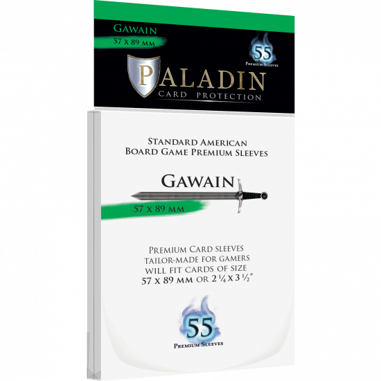 Protèges cartes JdS Paladin - Gawai premium standard US 57x89mm x55