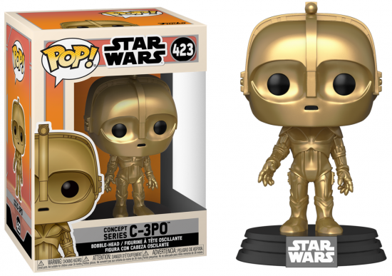 Star Wars - POP N°423 C-3PO Concept series