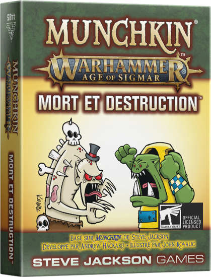 Munchkin : Warhammer Age of Sigmar - Ext. Mort et destruction
