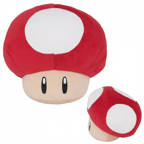Nintendo - Peluche Champignon rouge 15cm