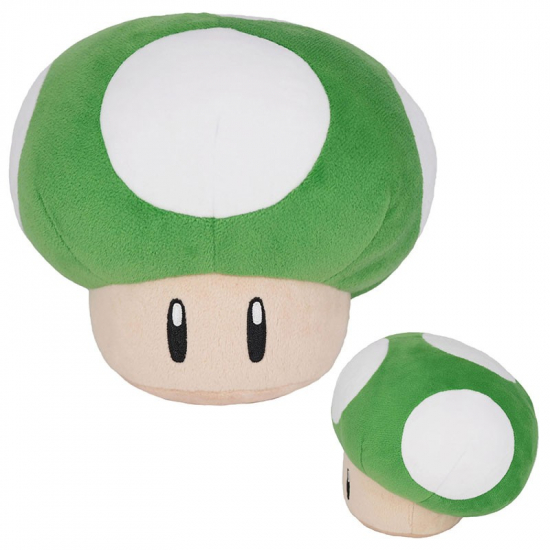 Nintendo - Peluche Champignon vert 15cm