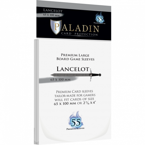 Protèges cartes JdS Paladin - Lancelot premium large 65x100mm x55