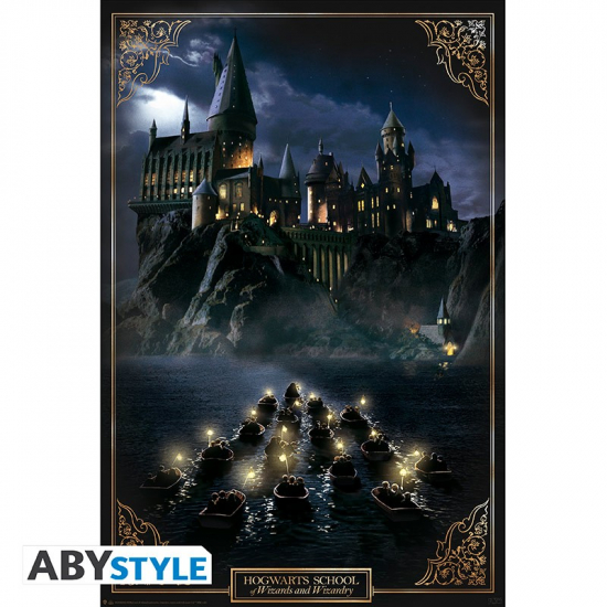 Harry Potter- Poster grand format Château de Poudlard