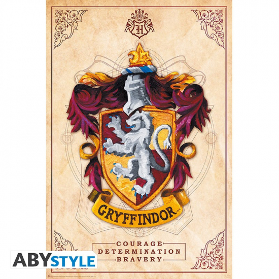 Harry Potter- Poster grand format Gryffondor