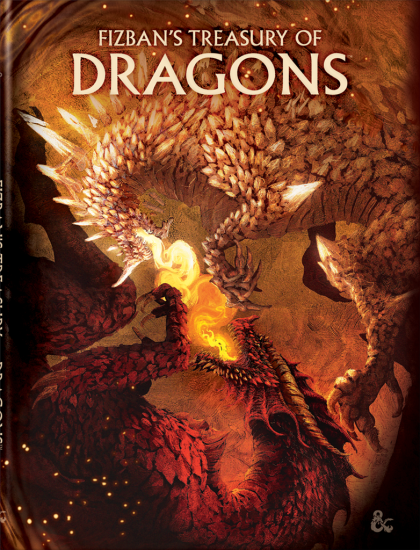 Dungeons & Dragons 5 Ed - Fizban's treasury of dragons (alt cover)(EN)