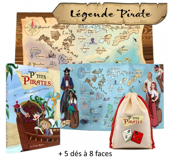 P'tits Pirates - Pack Légende pirate de la Grande Dame Bleue