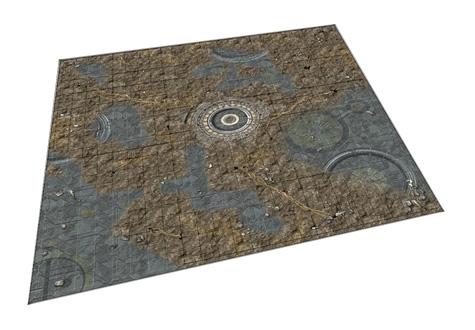 Gaming mat - Tapis de jeu terrain Alien catacombs 60x60