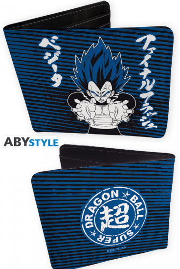 Dragon Ball Super - Portefeuille Vinyle Vegeta royal blue