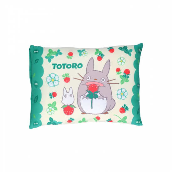 Ghibli - Oreiller Totoro fraises 28 X 39 cm