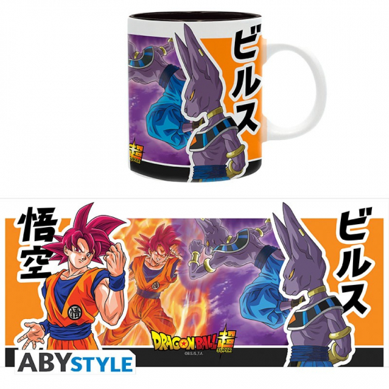 Dragon Ball Super - Mug 320 ml Beerus VS Goku