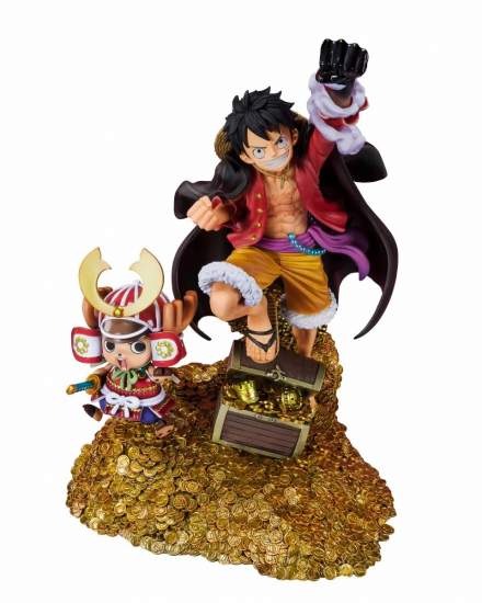 One Piece - Figurine FiguartsZero Monkey D. Luffy WT100 (& Chopper)