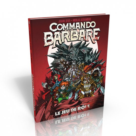 Commando Barbare - Livre de base