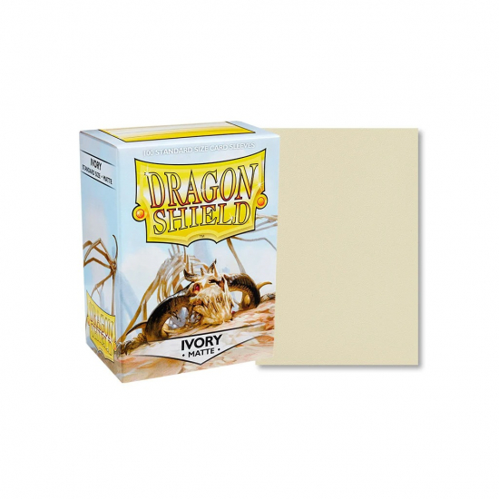 Dragon Shield - Protège carte standard Matte x100 Ivory