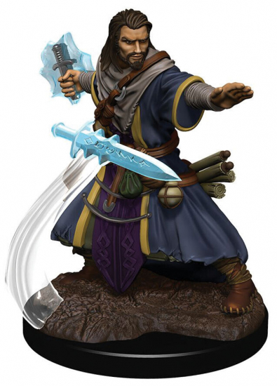 D&D - Figurine Icons of the Realms premium Magicien humain homme