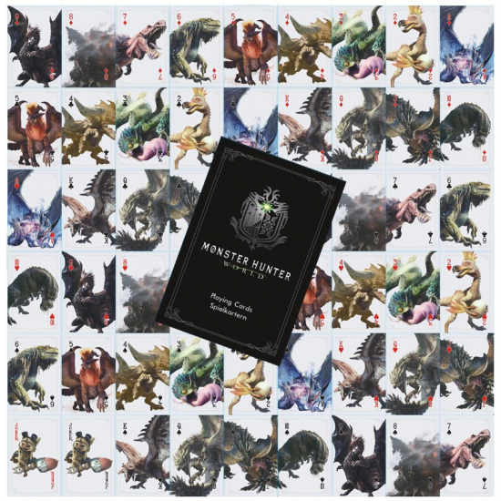 Monster Hunter World - Jeu de cartes classique