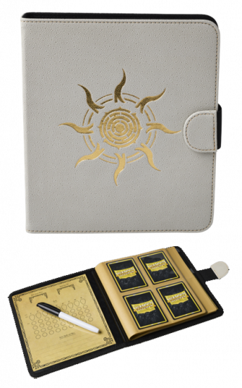 Dragon Shield - Portfolio Spell codex : Ashen white