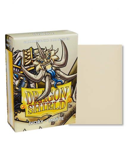 Dragon Shield - Protège carte japonaise Matte x60 Ivory