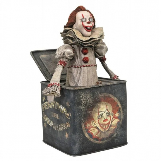 It the movie (ça) - Figurine PVC Gallery diorama Pennywise-in-the-box