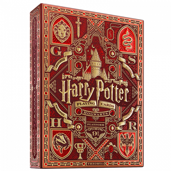 Harry Potter - Jeu de cartes Gryffondor Rouge