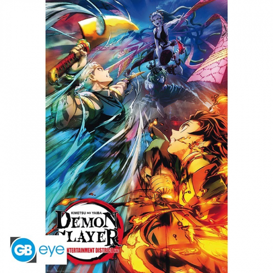 Demon Slayer - Poster grand format Key art 2