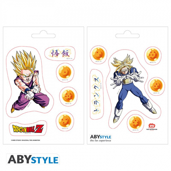 Dragon Ball Z - Mini-Stickers Gohan & Trunks