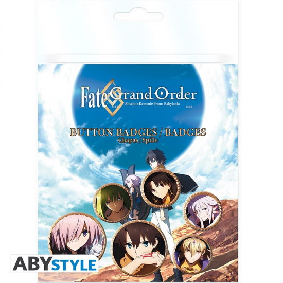 Fate/Grand Order - Pack de badges Personnages