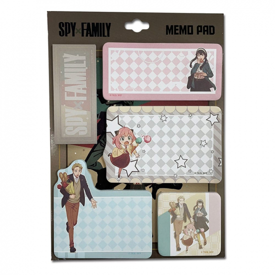 Spy x Family - Set de bloc-notes Forger Family