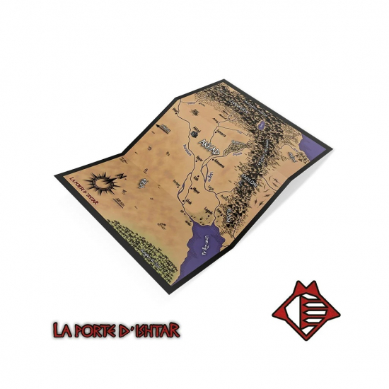 Porte d’Ishtar (la) - Carte de l’Empire d’Akkad