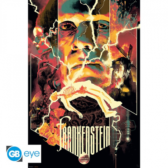Universal Monsters - Poster grand format Frankenstein