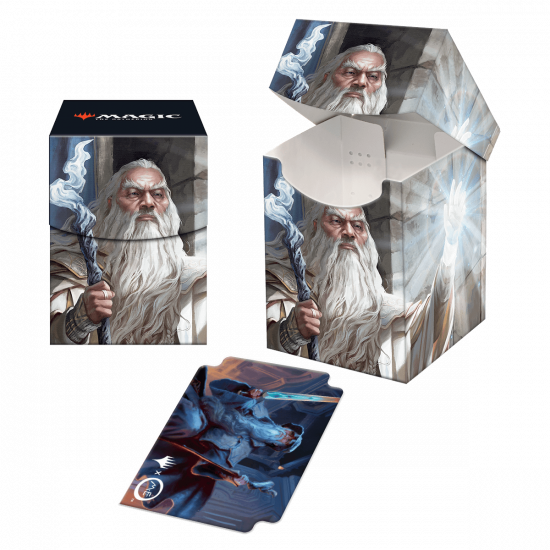Magic the Gathering - Deck Box Pro-100+ Seigneur des Anneaux : Gandalf