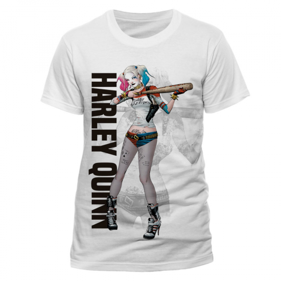 SUICIDE SQUAD - Tshirt Poster Harley Quinn Poster CID Taille L