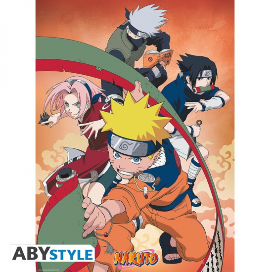 Naruto - Poster petit format Equipe 7