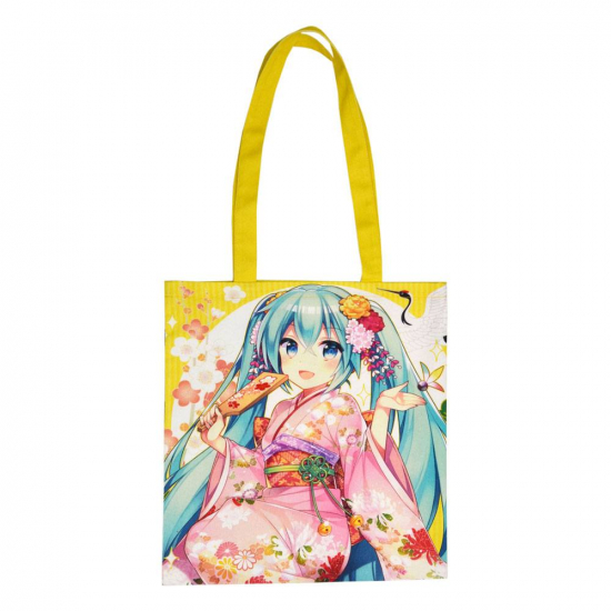 Hatsune Miku - Sac shopping kimono 35 cm X 40 cm