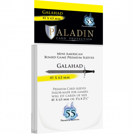 Protèges cartes JdS Paladin - Galahad premium mini america 41x63mm x55