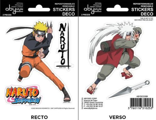 Naruto Shippuden - Mini-Stickers Naruto / Jiraiya